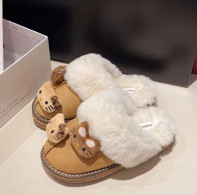 KittySlides - Cute Cat Slippers