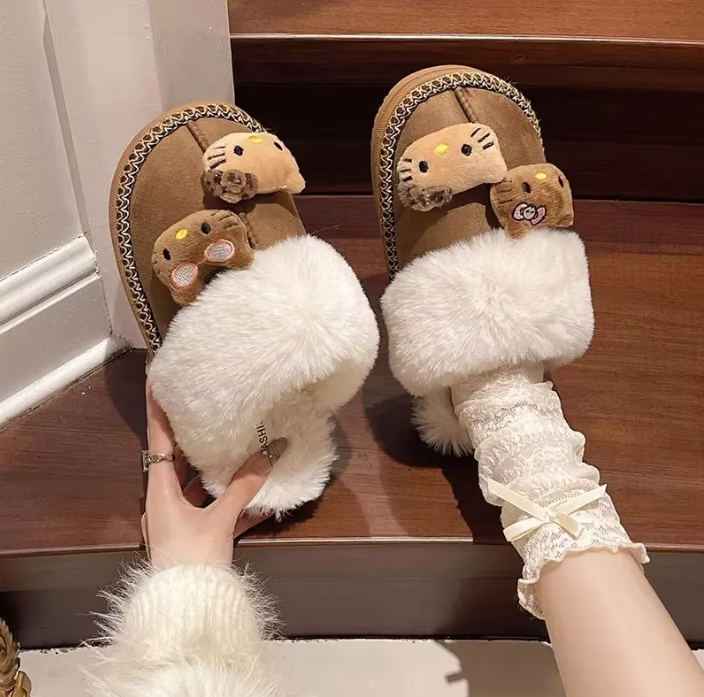 KittySlides - Cute Cat Slippers