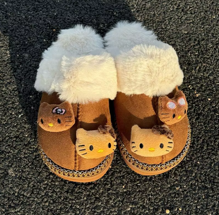 KittySlides - Cute Cat Slippers