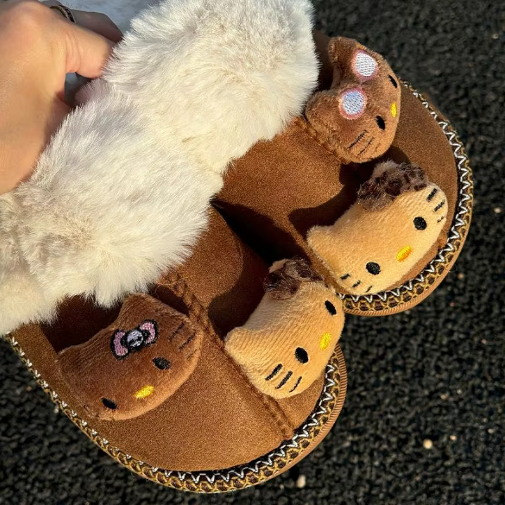 KittySlides - Cute Cat Slippers